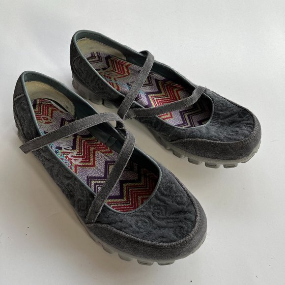 SKECHERS MARY JANE SNEAKERS WOMEN'S EZ FLEX 2 SEEKING‎ LOVE SIZE 8 ATHLET… - Picture 1 of 6